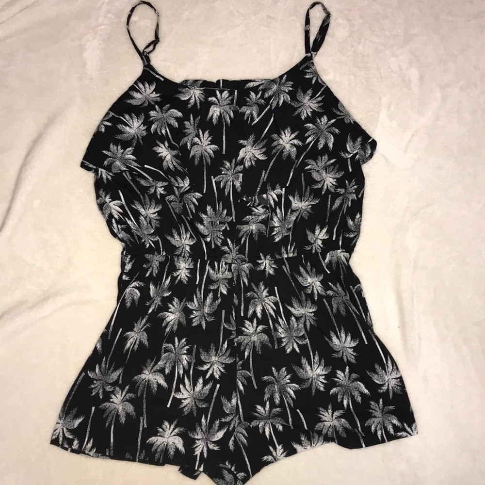 Palm Tree Romper